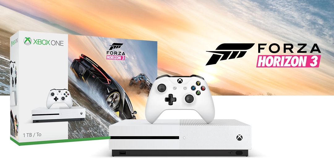 Bộ Xbox One S 1TB Forza Horizon 3 + Tay cầm không dây Xbox giá chỉ $249.99  - Gu Công Nghệ
