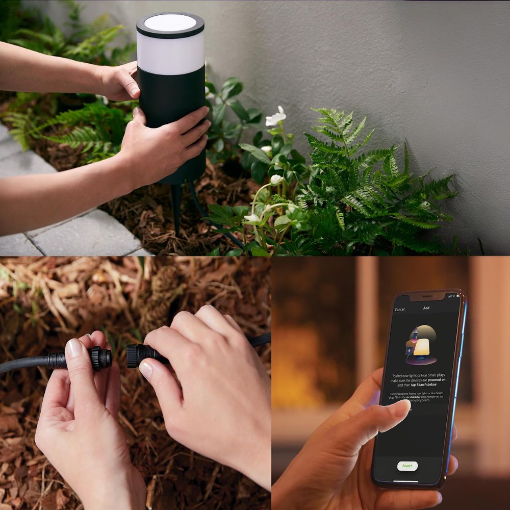 Đèn lối đi sân vườn Philips Hue Calla - Ảnh 6