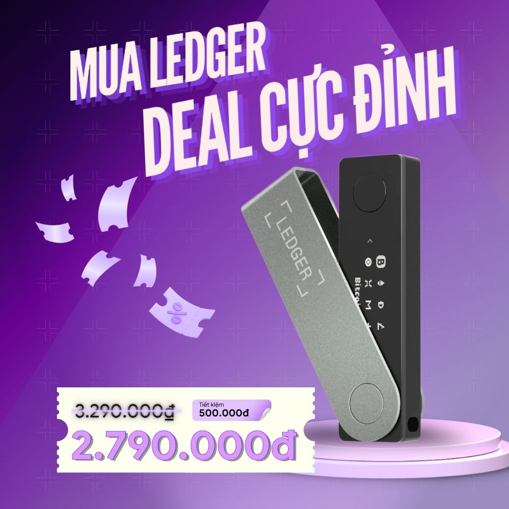 Ví lạnh Ledger Nano X