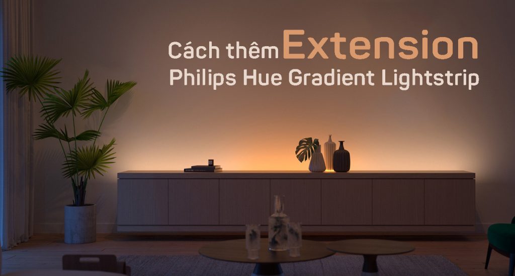 Them Extension Philips Hue Gradient Lightstrip