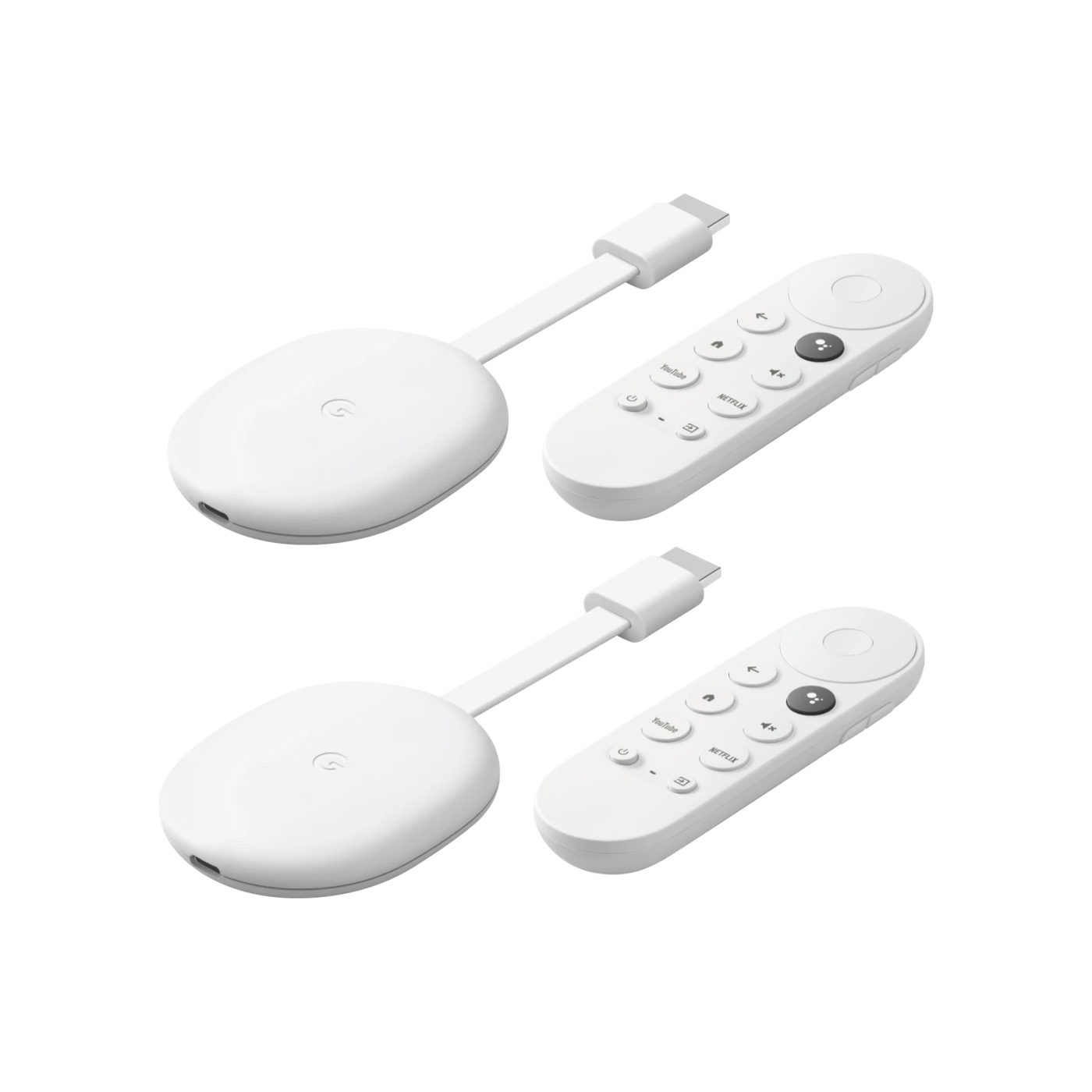 Chromecast with Google TV (4K), 2-pack