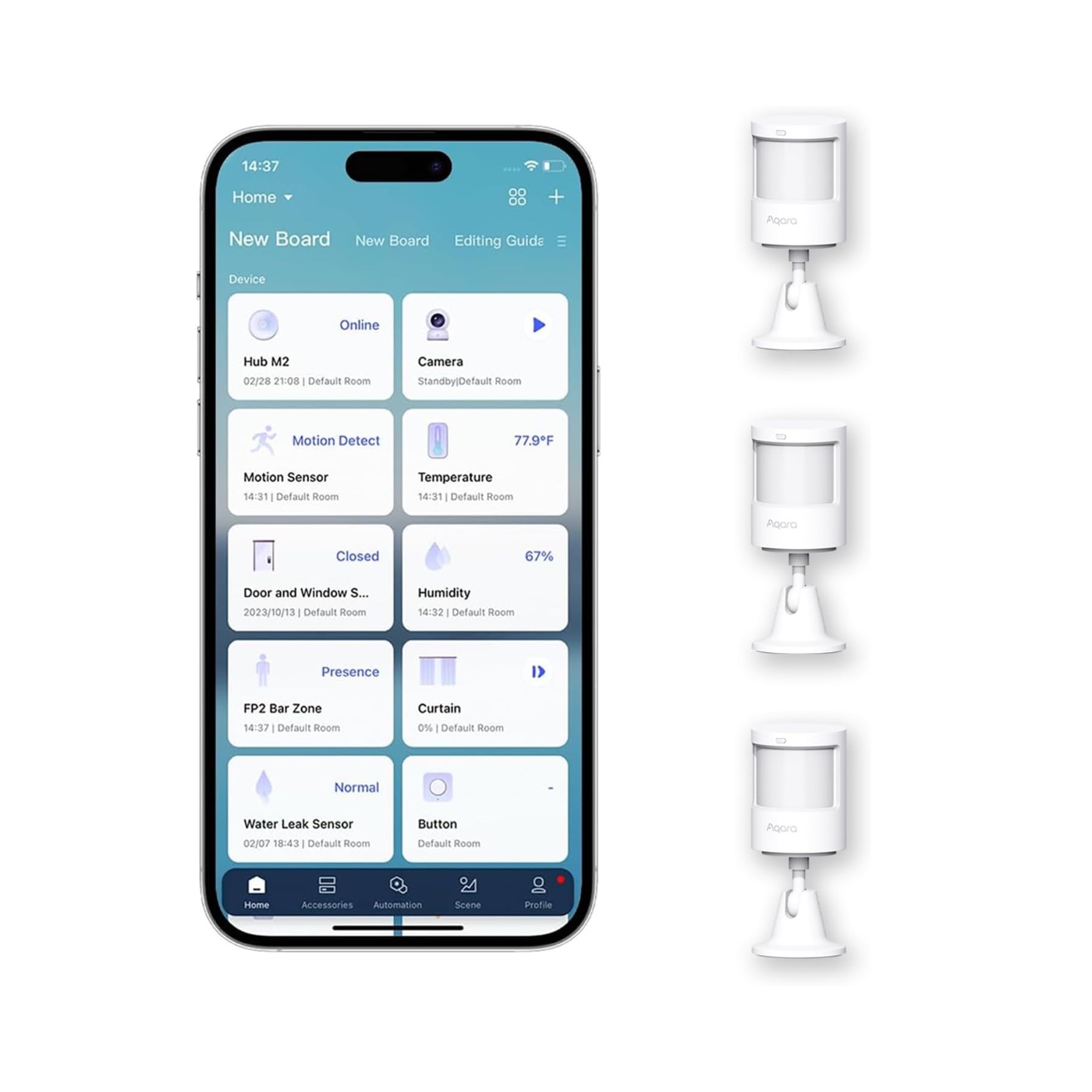 Combo cảm biến chuyển động Aqara P1 - 3 Pack