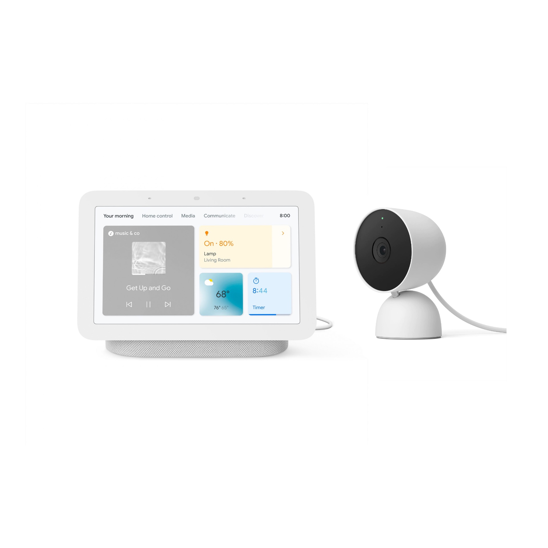 Nest hub and hot sale nest cam indoor