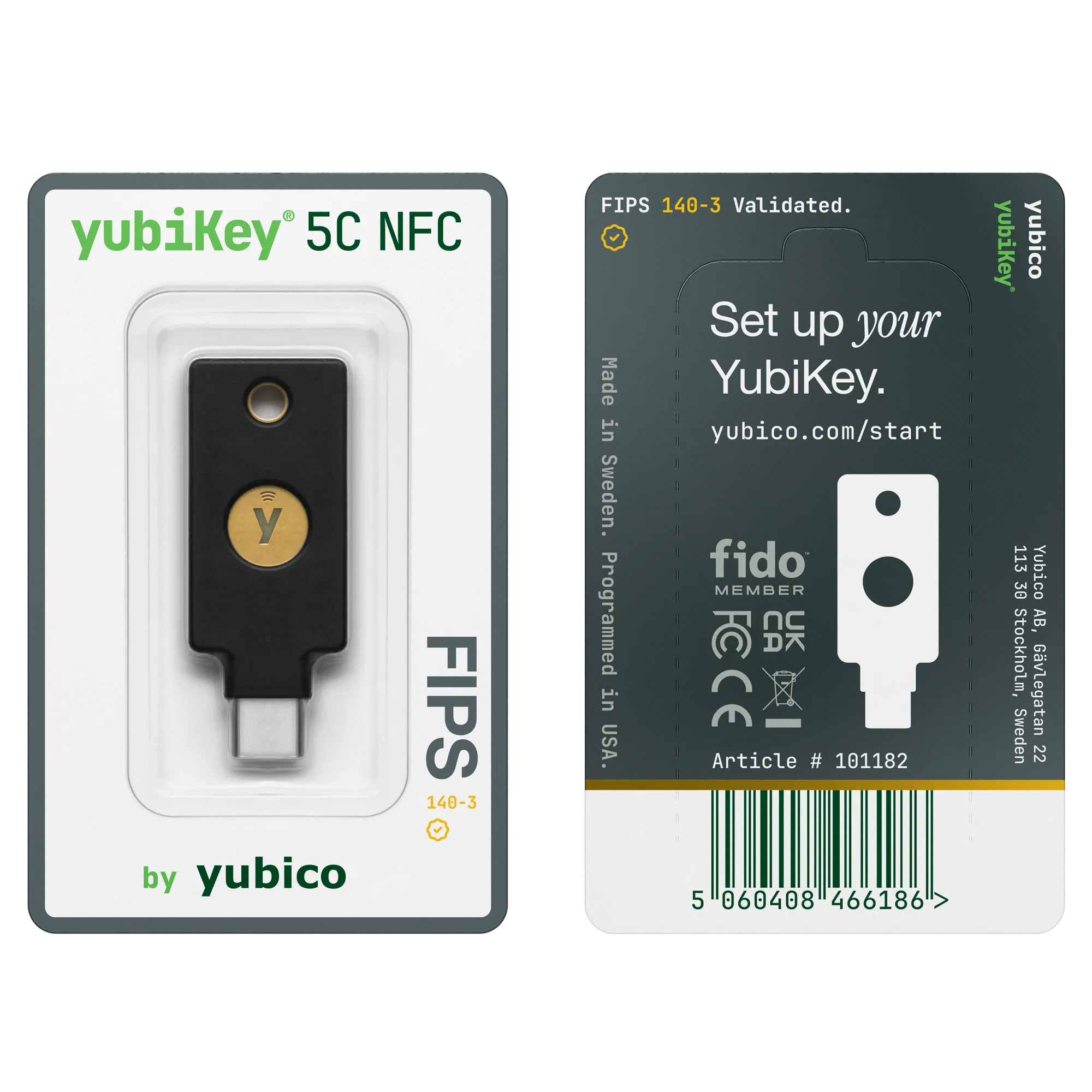 Khóa bảo mật YubiKey 5C NFC FIPS - Ảnh 5