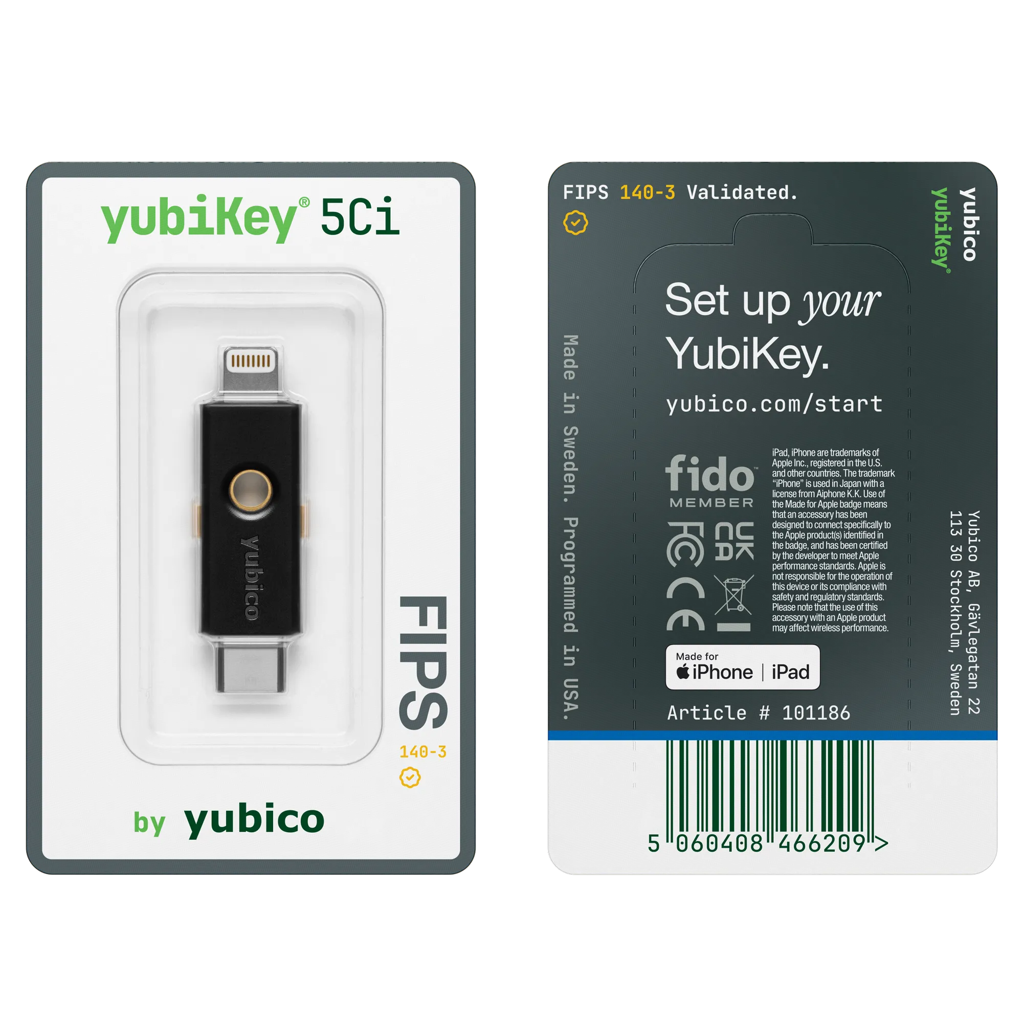 Khóa bảo mật YubiKey 5Ci FIPS - Ảnh 6