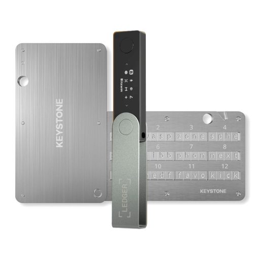 Combo Ledger Nano X và Bảng thép