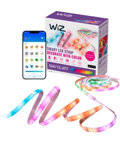Đèn LED dây Philips WiZ RGBIC dài 5m - 20m, 16 triệu màu