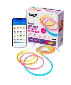 Đèn LED dây Neon Philips WiZ Flex - Uốn hình sáng tạo