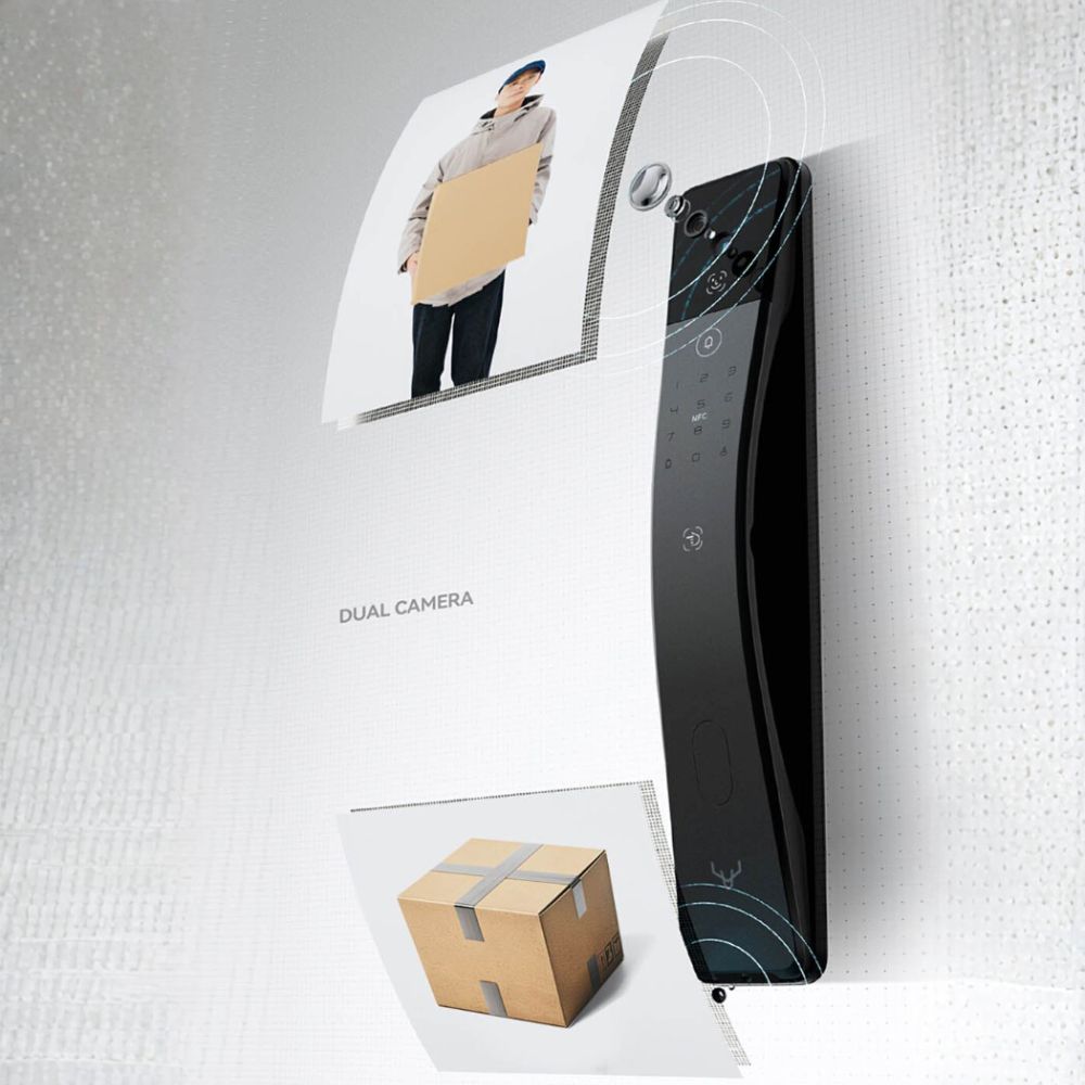 Khóa cửa nhận diện khuôn mặt Lockin S6 Max - Ảnh 4